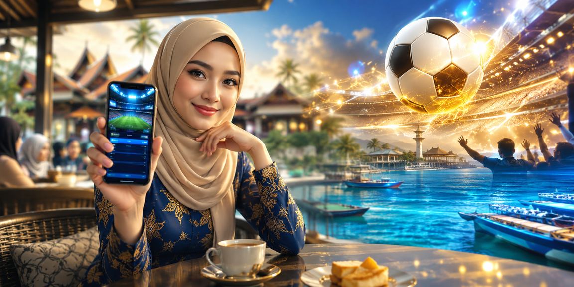 Pemain bertaruh sukan bola sepak di Kota Bharu dengan fokus dan semangat