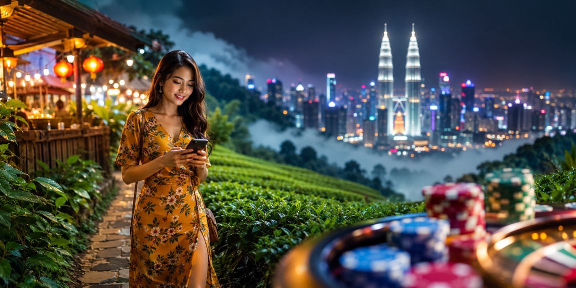 Antara muka kasino mudah alih rebet dalam Bahasa Melayu untuk pengguna di Kuala Lumpur